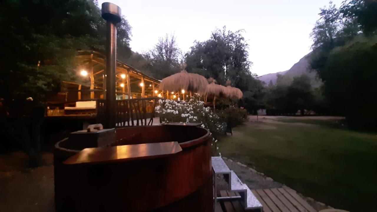 Villa Cabanas Parque Almendro à San José de Maipo Extérieur photo