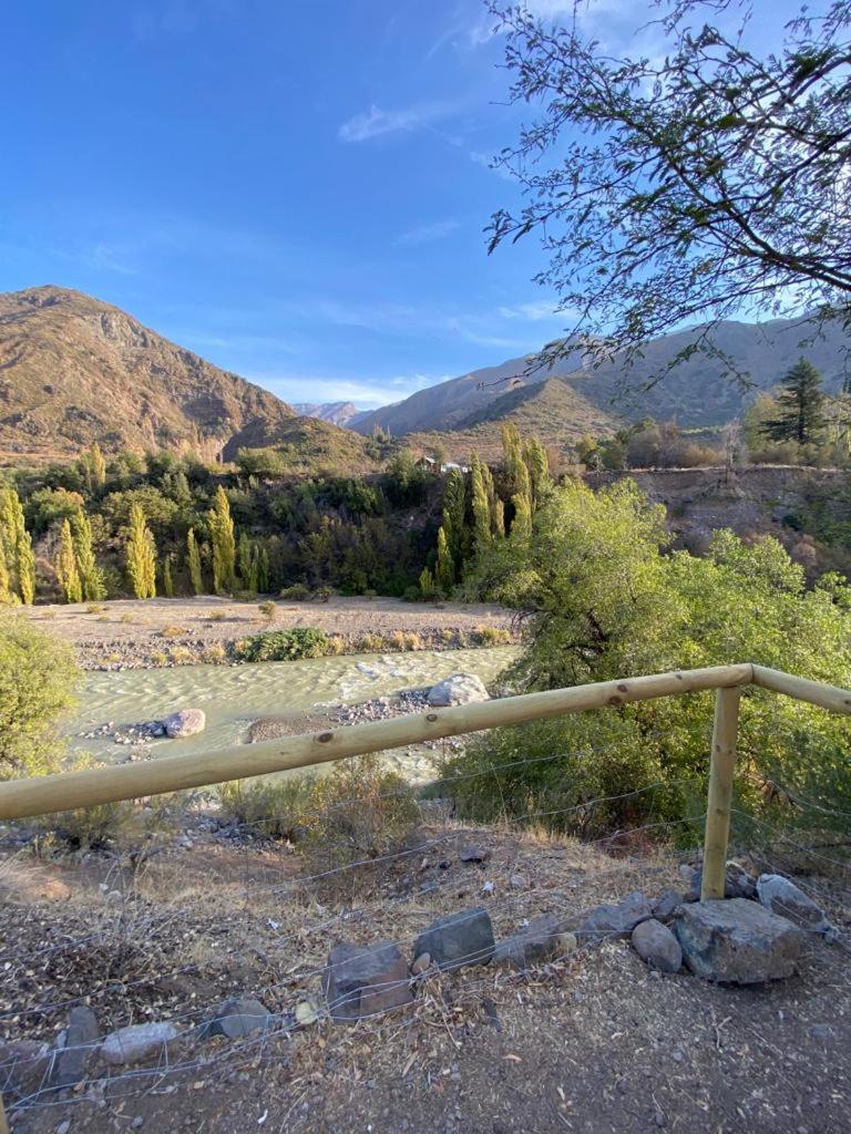 Villa Cabanas Parque Almendro à San José de Maipo Extérieur photo